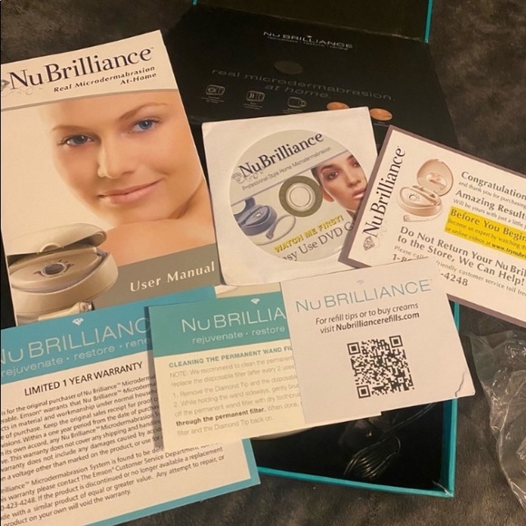 NEW NuBrilliance In-home Microdermabrasion machine. Sells on Amazon for $249! - Picture 7 of 13